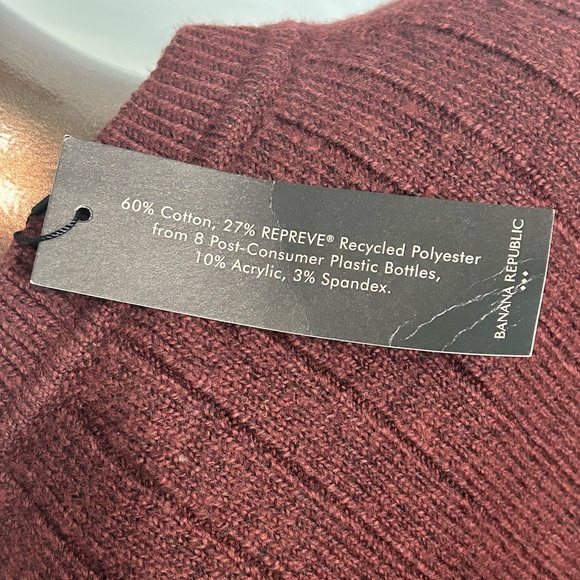 Banana Republic Ribbed Crewneck Sweater - XS - NWT! - Picture 4 of 7